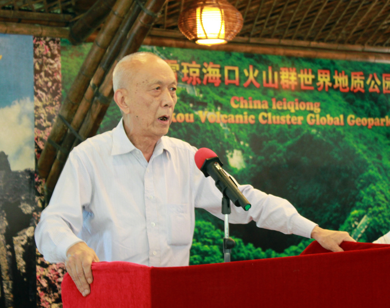 著名地質(zhì)科學(xué)家、大賽評審組組長陶奎元教授講話
